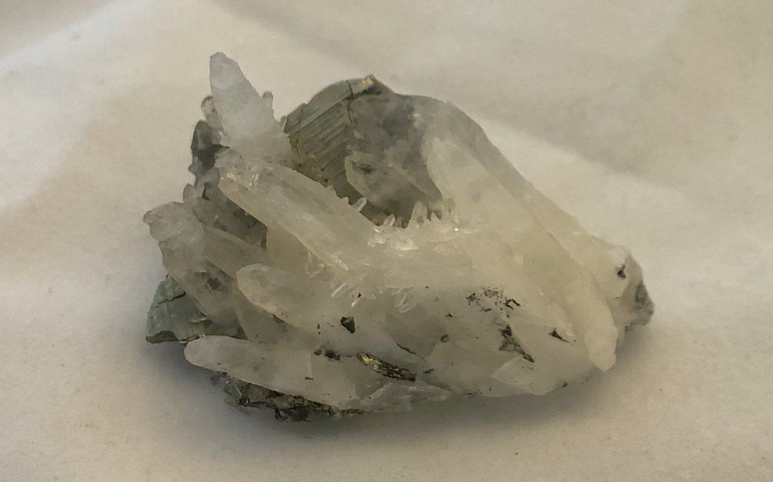 Quartz with Pyrite -  Peru | Of Coins & Crystals