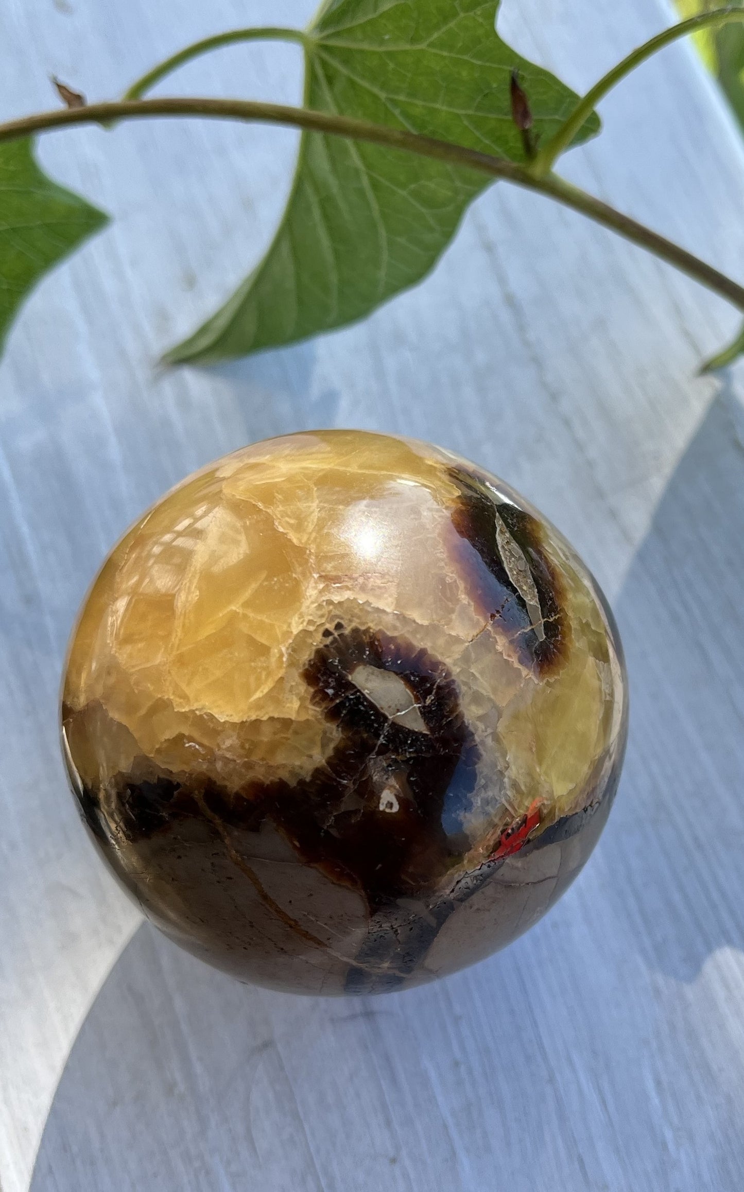 Utah Septarian Sphere