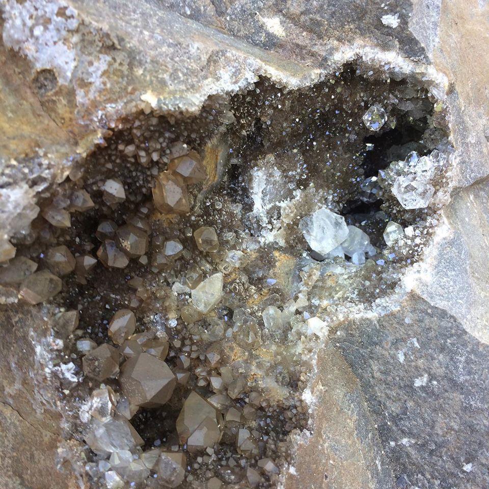 Herkimer Diamond Drusy 626-90 | Of Coins & Crystals