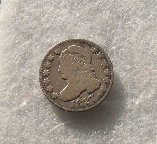 1827 Capped Bust Dime  VG-8