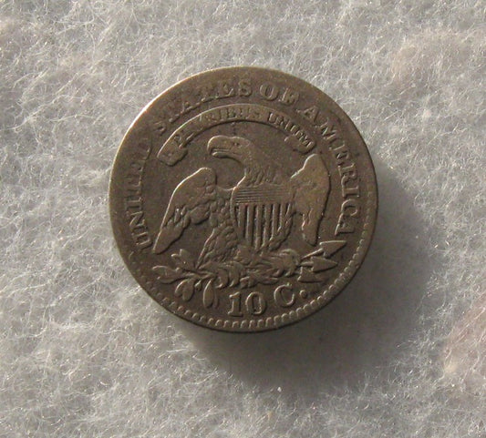 1827 Capped Bust Dime  VG-8