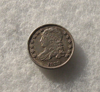 1830 Capped Bust Dime  AU-50