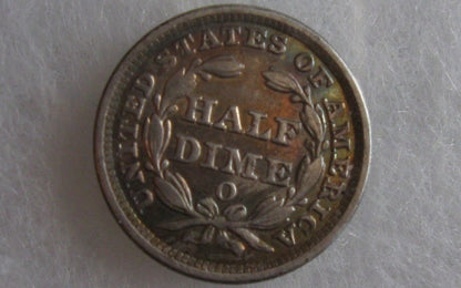 1851-O, 1860 Half Dimes Reserved for Mike Davis