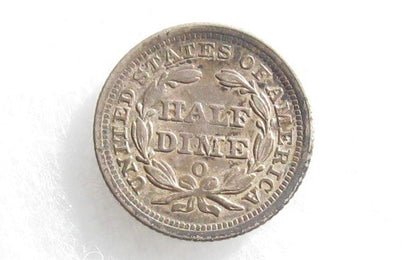 1857-O, 1861, 1862 Half Dimes Reserved for Mike Davis
