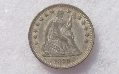 1859o Half Dime  Reserved for Mike Davis