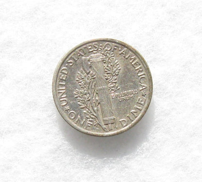 1917D Mercury Dime XF-45