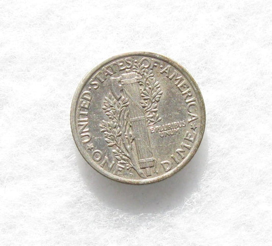 1917D Mercury Dime XF-45