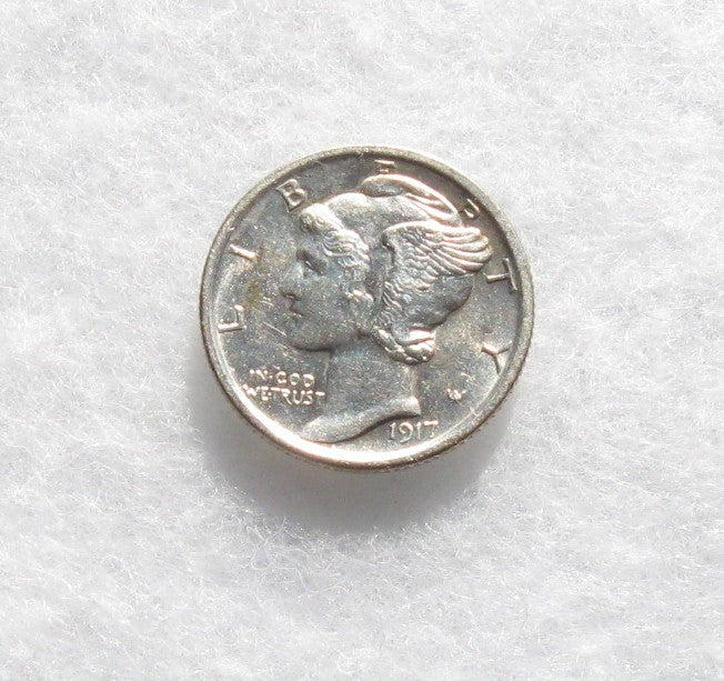 1917S Mercury Dime MS-63