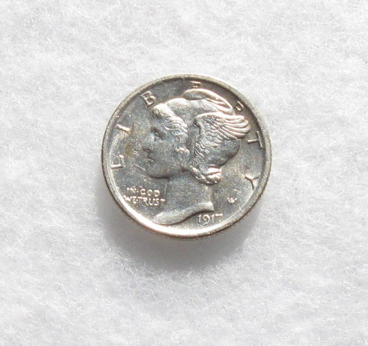 1917S Mercury Dime MS-63