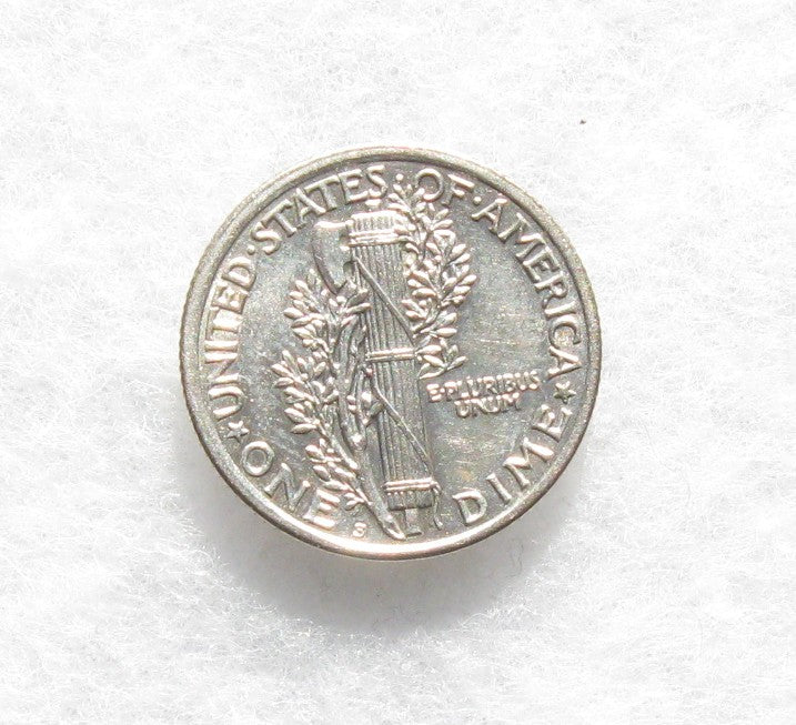 1917S Mercury Dime MS-63