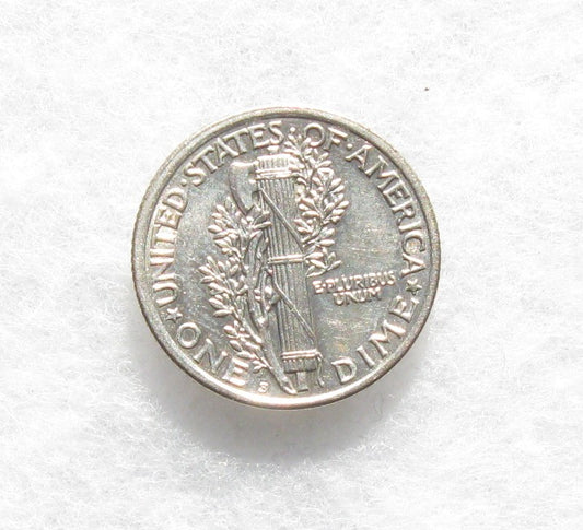 1917S Mercury Dime MS-63