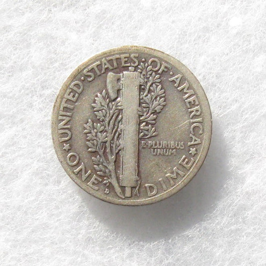 1921D Mercury Dime VG-8