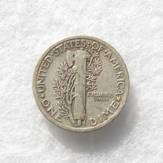 1921 Mercury Dime VG-8