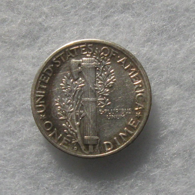 1927D Mercury Dime AU-50
