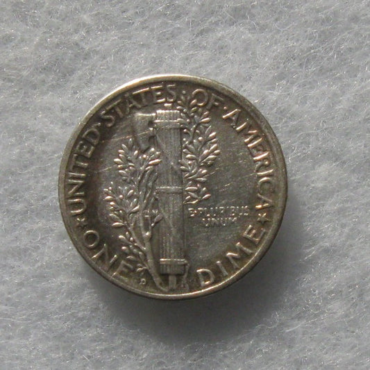 1927D Mercury Dime AU-50