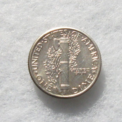 1928 Mercury Dime MS-63FSB