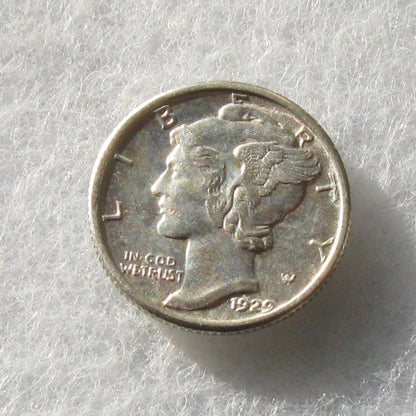 1929 Mercury Dime MS-63 FB