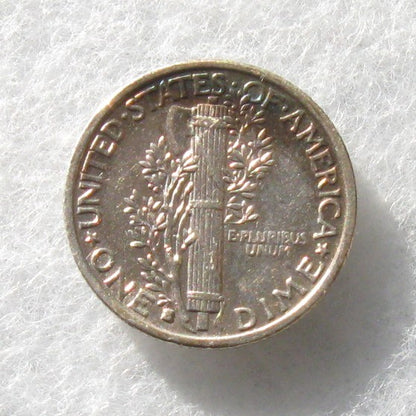1930S Mercury Dime AU-55