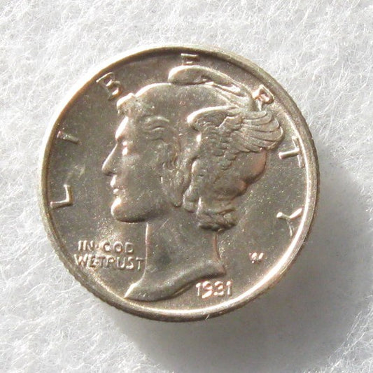 1931S Mercury Dime MS-64