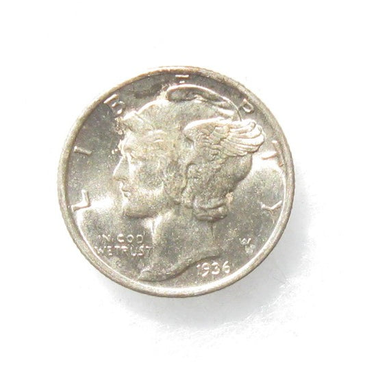 1936 Mercury Dime MS-65
