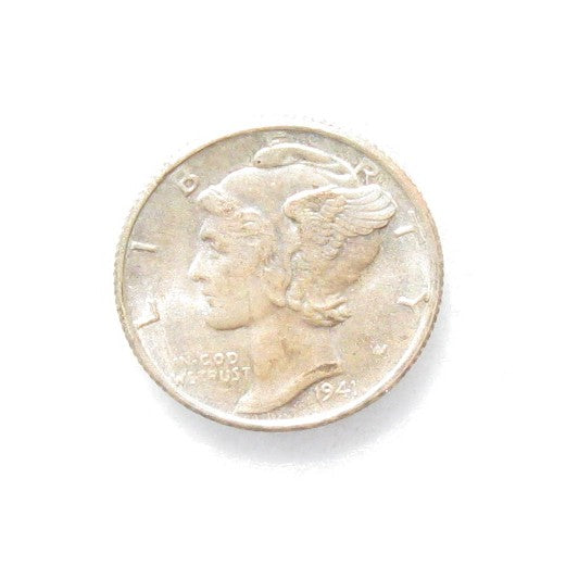 1941S Mercury Dime MS-65FSB