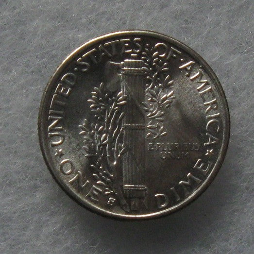 1943S Mercury Dime MS-64