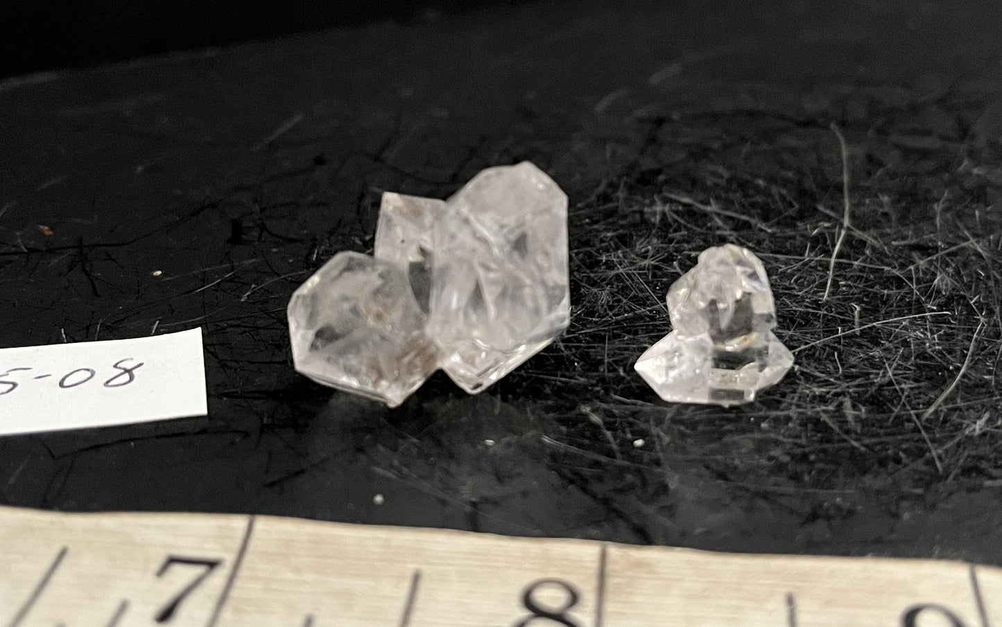Herkimer Diamond Mini Cluster Pair 625-08