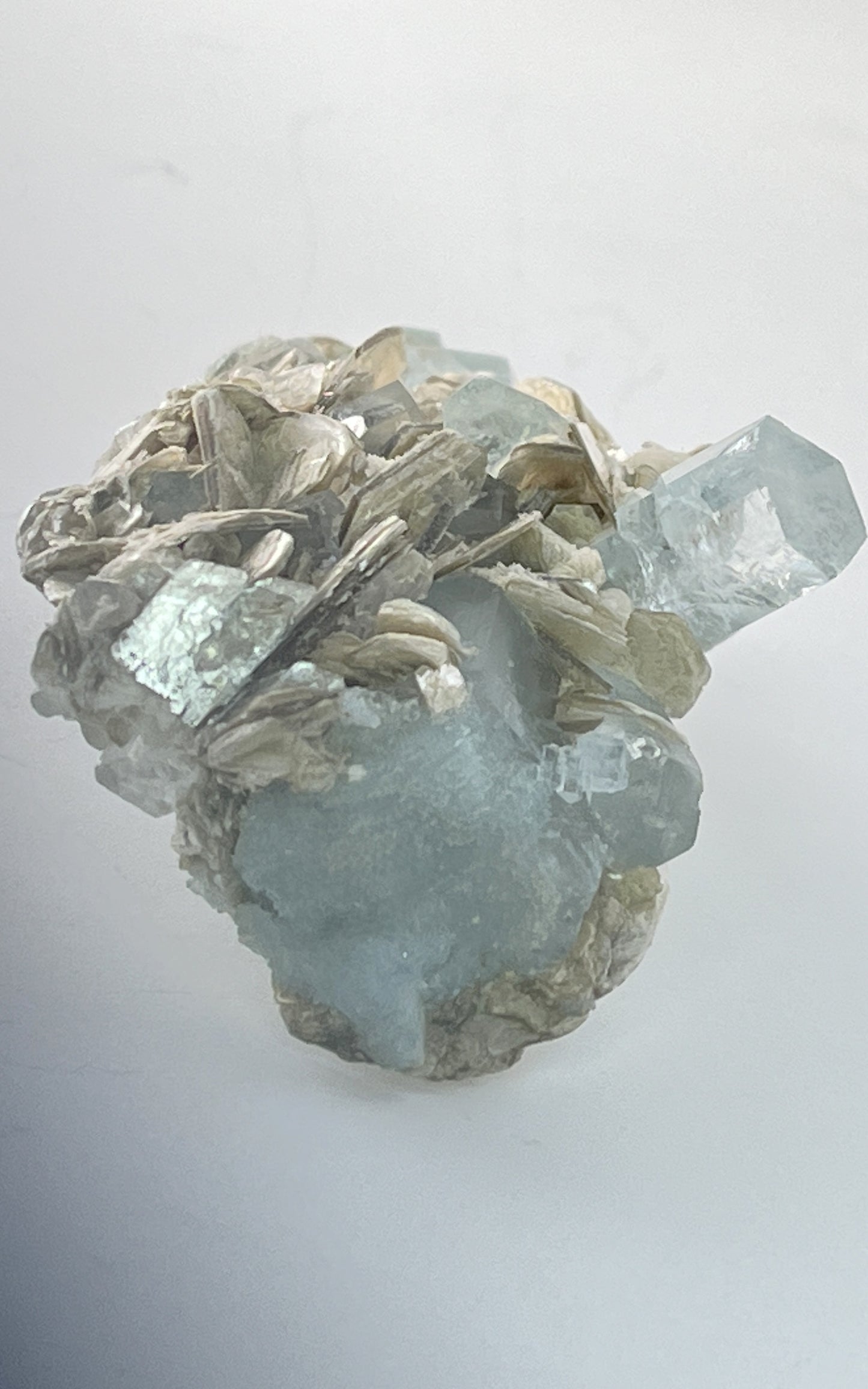 Aquamarine w/ Muscovite 9  - Pakistan