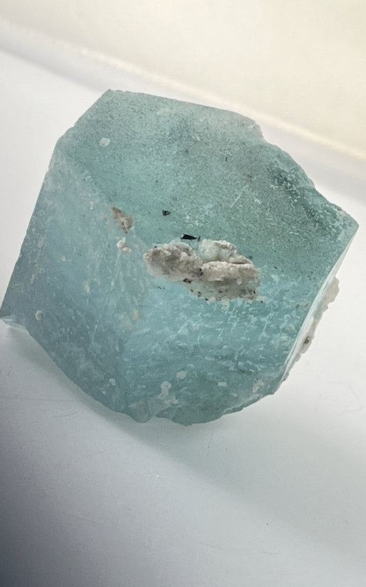 Aquamarine w/ Feldspar and Black Tourmaline 10