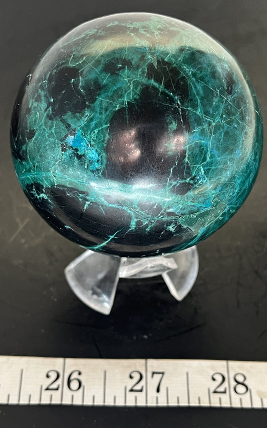 Chrysocolla sphere