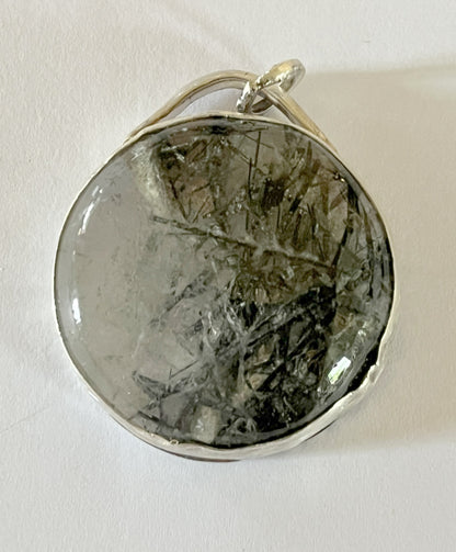 Realign - Tourmalinated Quartz  in Sterling Silver