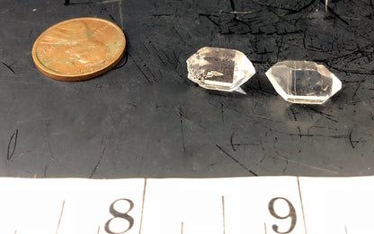 Herkimer Diamond Pair 1015-17 | Of Coins & Crystals