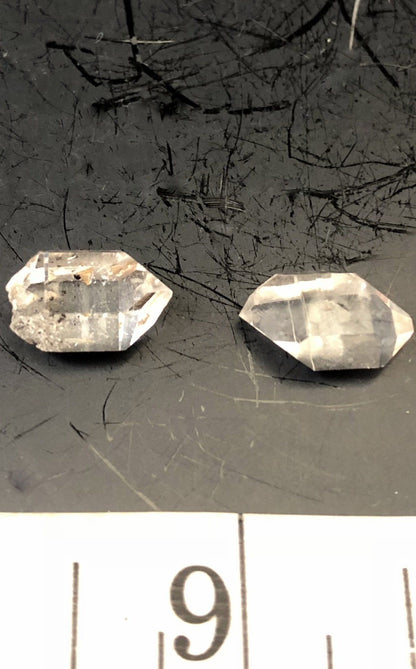 Herkimer Diamond Pair 1015-17 | Of Coins & Crystals