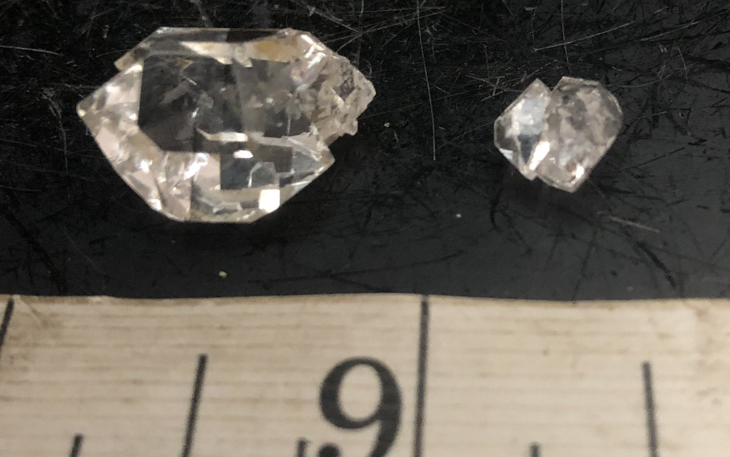 Herkimer Diamond Pair 1207-18 | Of Coins & Crystals
