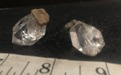 Herkimer Diamond Pair 1207-39 | Of Coins & Crystals