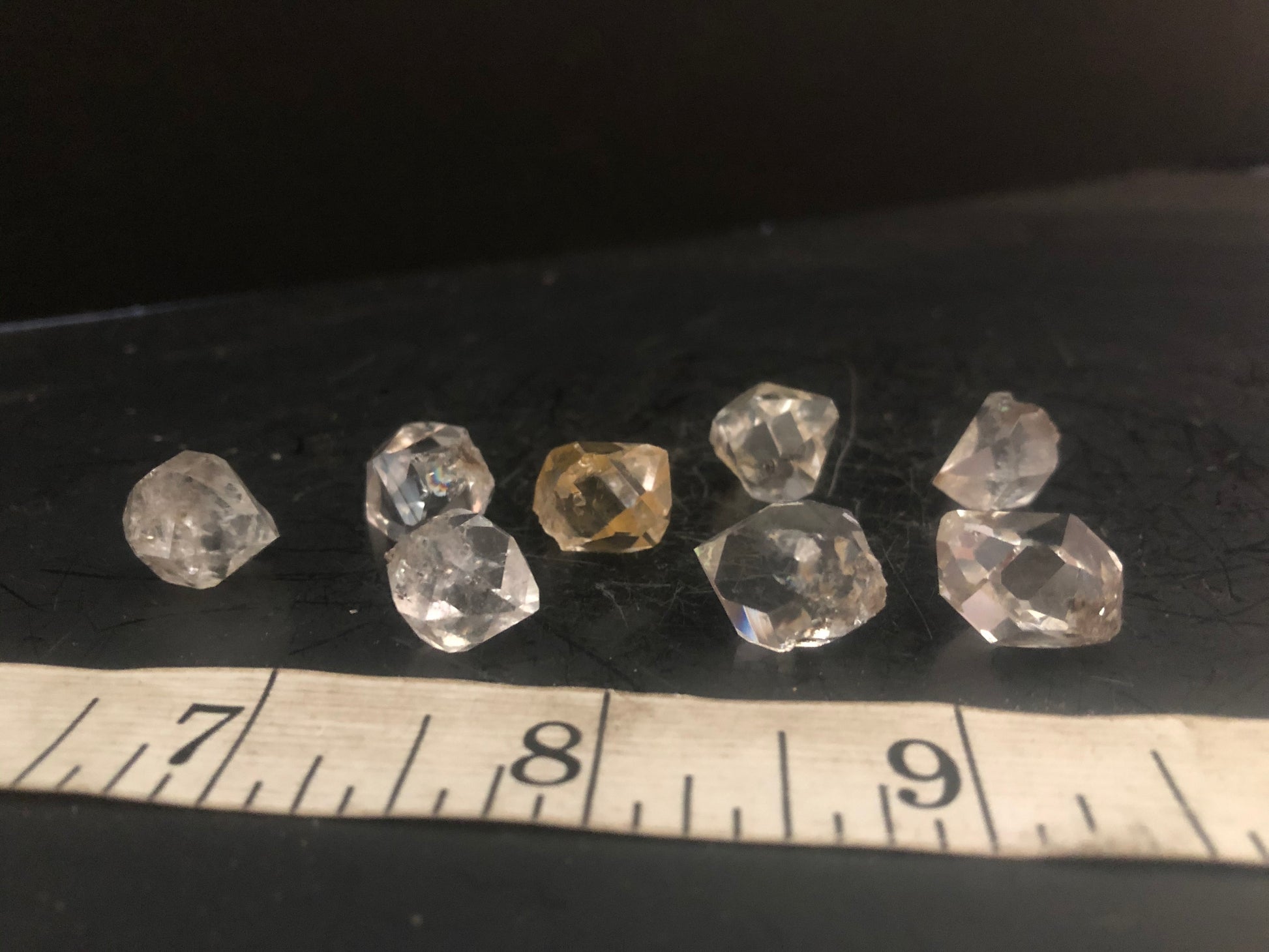 Herkimer Diamond Lot 1207-43 Drusy Tips | Of Coins & Crystals