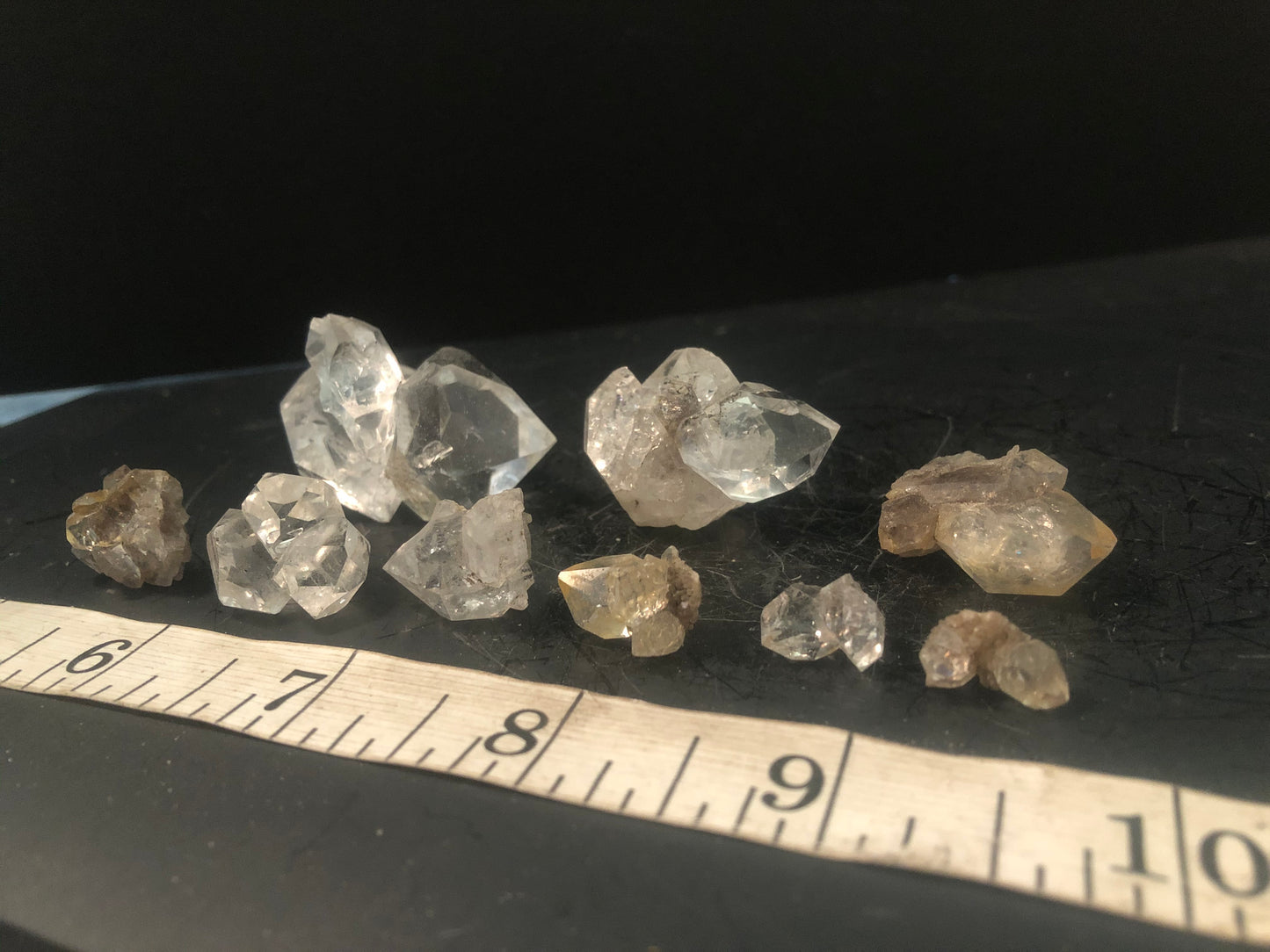 Herkimer Diamond Lot Drusy Clusters 1207-50 | Of Coins & Crystals