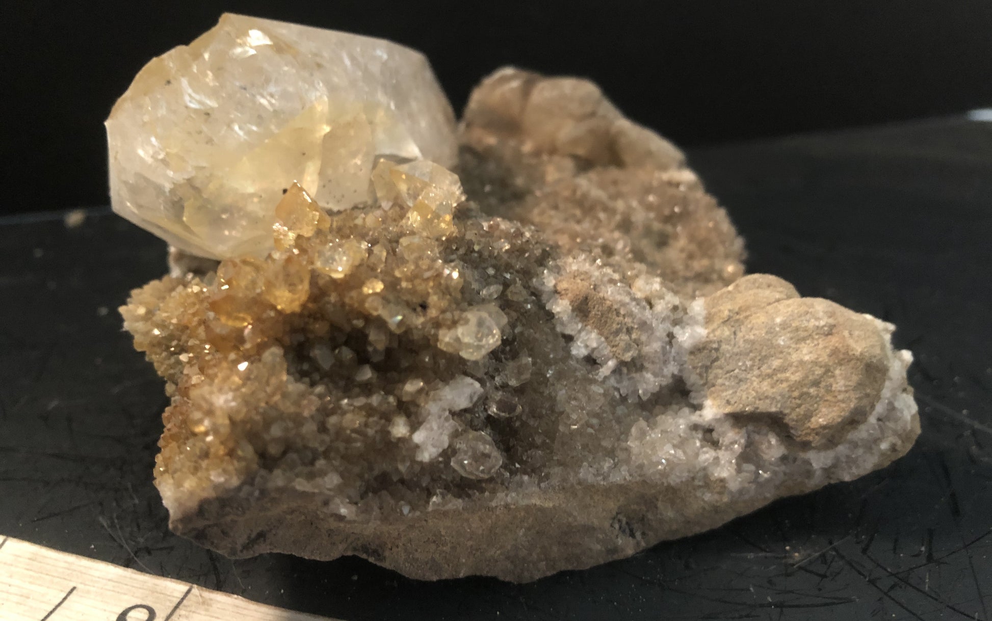 Herkimer Diamond Drusy 1213-63 | Of Coins & Crystals