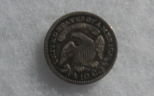 1821 Capped Bust Dime VF-20 | Of Coins & Crystals