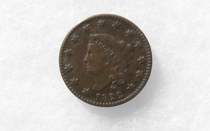 1822 Large Cent VF-20 | Of Coins & Crystals