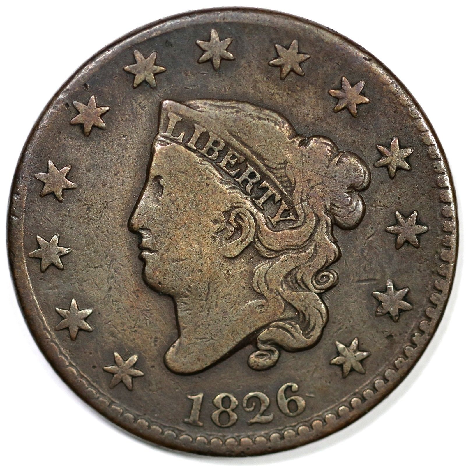 1826 Large Cent VG-10 | Of Coins & Crystals