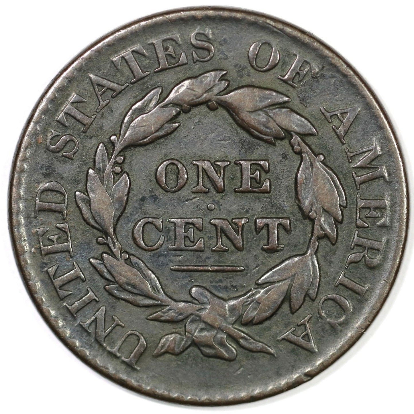 1827 Large Cent F-15 | Of Coins & Crystals