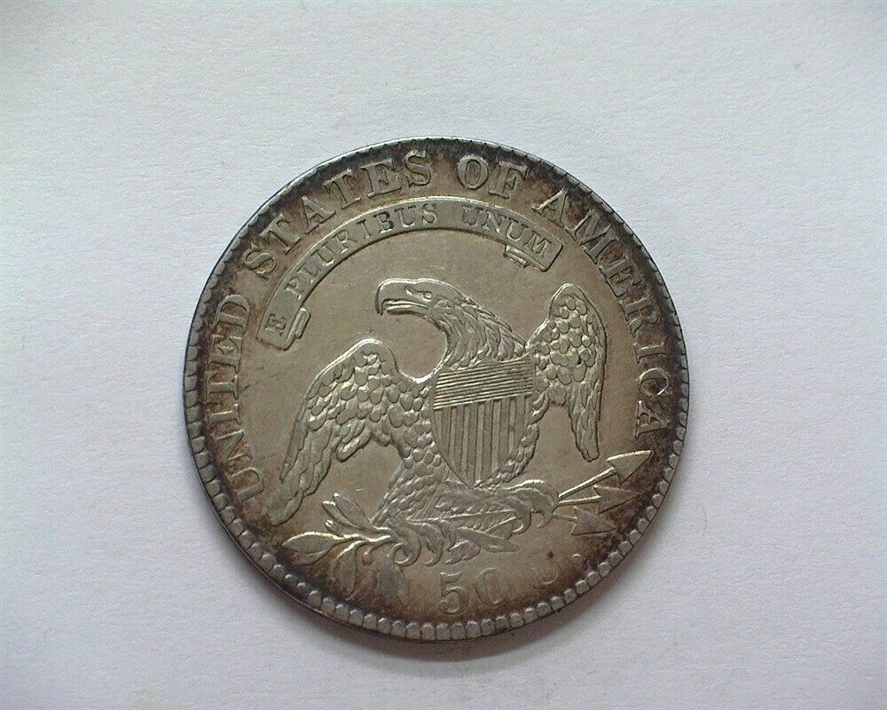 1829 Capped Bust Half Dollar AU-50 | Of Coins & Crystals