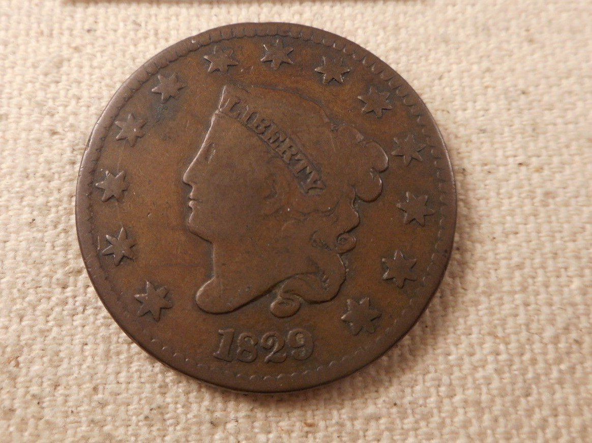 1829 Large Cent G-4 | Of Coins & Crystals