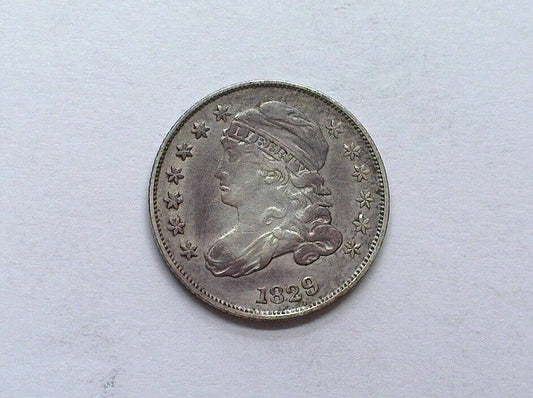 1829 Capped Bust Dime XF-40 | Of Coins & Crystals