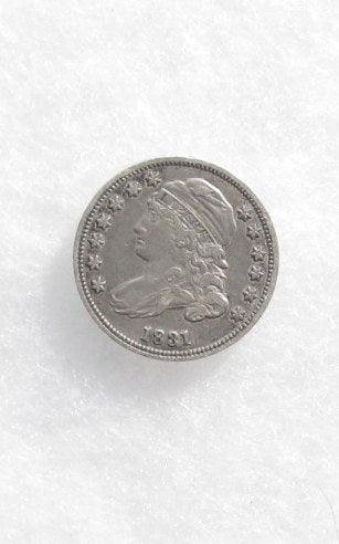 1831  Capped Bust Dime XF-40 | Of Coins & Crystals