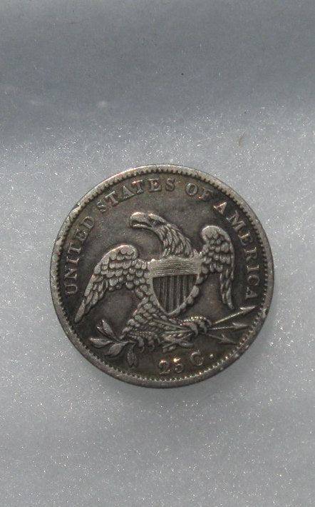 1831 Capped Bust Quarter XF-40 | Of Coins & Crystals