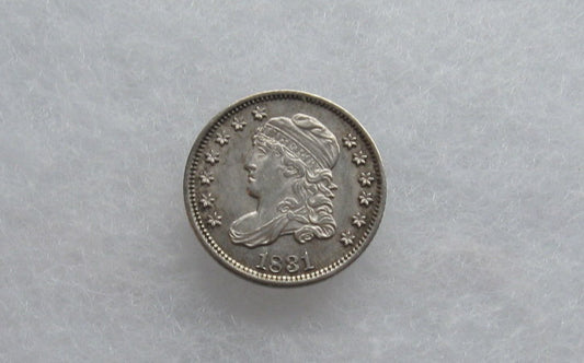 1831 Capped Bust Half Dime  AU-55