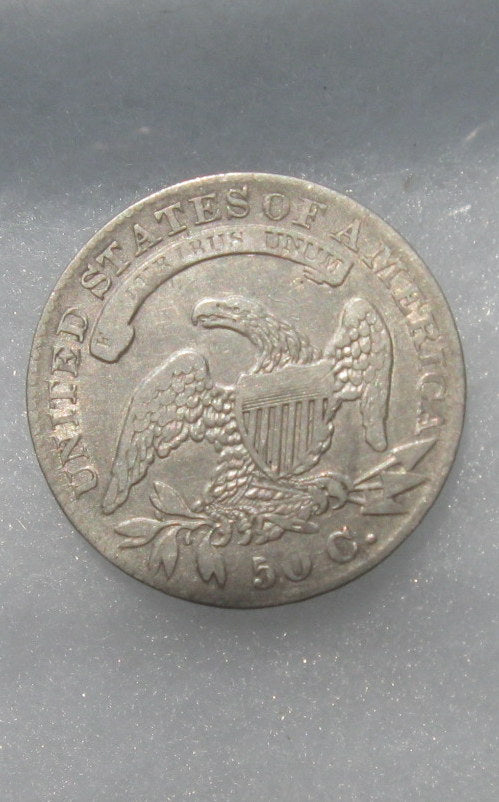 1832 Capped Bust Half Dollar XF-40 Details | Of Coins & Crystals
