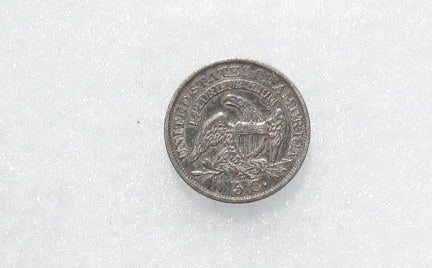 1833 Capped Bust Half Dime XF-40 | Of Coins & Crystals